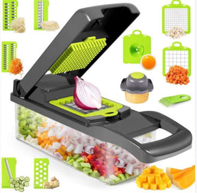 12-in-1 Ultimate Vegetable Chopper & Slicer