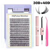 Premium Lash Clusters Kit 280 Lashes with seal & bound - 30D-40D-50D