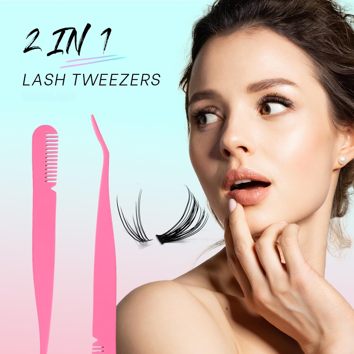 Premium Lash Clusters Kit 280 Lashes with seal & bound - 30D-40D-50D