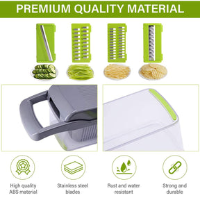 12-in-1 Ultimate Vegetable Chopper & Slicer